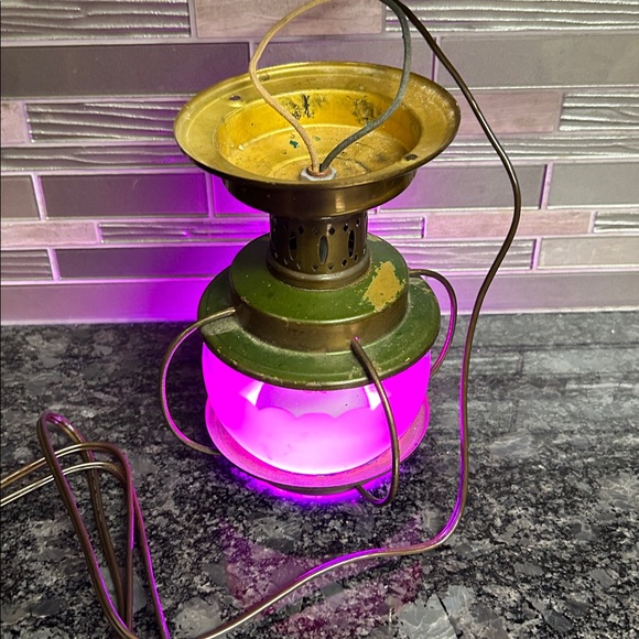 Vintage Brass Moe Marine Mariner Style Ceiling Porch Light - Picture 10 of 11